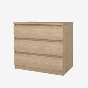 Tvilum – Naia Byrå 3 lådor – Brun – Byråar – Från Homeroom