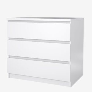 Tvilum – Naia Byrå 3 lådor – Vit – Byråar – Från Homeroom