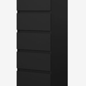 Tvilum – Naia Byrå 5 lådor – Paket – Svart – Byråar – Från Homeroom