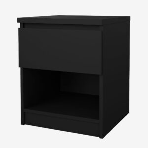 Tvilum – Naia Nattduksbord 1 låda – Paket – Svart – Sängbord – Från Homeroom