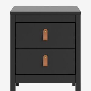 Tvilum – Sängbord Madrid – Svart – Sängbord – Från Homeroom