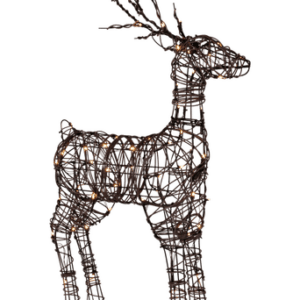 Utomhus dekoration – mellan ren Brun