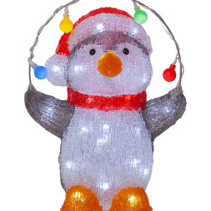 Utomhusdekoration Crystalo 30cm Multi