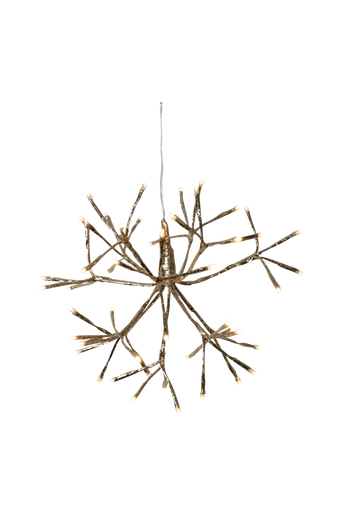 Utomhusdekoration Firework 27cm Gold