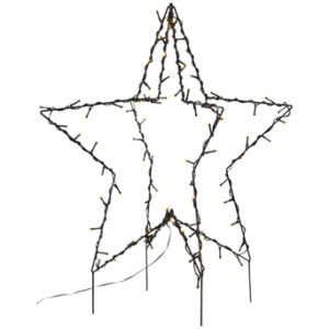 Utomhusdekoration Foldy 55 cm Svart