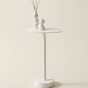 VALENCIE sidobord 41×29,5 cm Vit