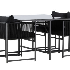 VALENTINA Matgrupp Svart