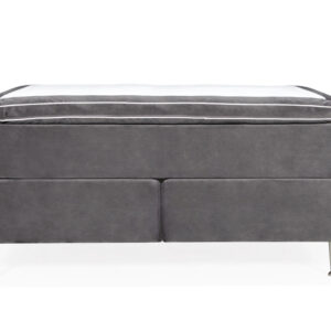 VÄRMDÖ Premium Kontinentalsäng 180×200 Velvet Mörkgrå