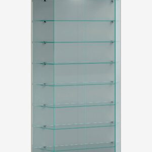 VCM – Vcm Fristående vitrinskåp Cenila Xl – Silver – Skåp – Från Homeroom