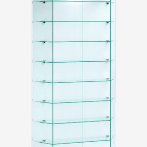 VCM – Vcm Fristående vitrinskåp Cenila Xl – Vit – Skåp – Från Homeroom