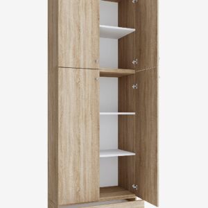 VCM – Vcm Garderob Lona Xxl gångjärnsdörrar – Med låda – Beige – Skåp – Från Homeroom