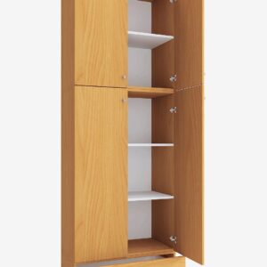 VCM – Vcm Garderob Lona Xxl gångjärnsdörrar – Med låda – Beige – Skåp – Från Homeroom