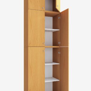 VCM – Vcm Garderob Lona Xxl gångjärnsdörrar – Med tillbehör – Beige – Skåp – Från Homeroom