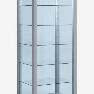 VCM – Vcm Golvstående vitrinskåp Kavisa L – Silver – Skåp – Från Homeroom