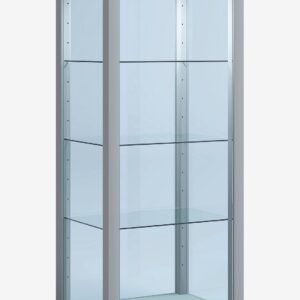 VCM – Vcm Golvstående vitrinskåp Kavisa M – Silver – Skåp – Från Homeroom