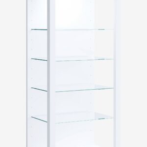 VCM – Vcm Golvvitrinskåp Glasol Iii – Vit – Skåp – Från Homeroom