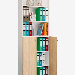 VCM – Vcm Kontorsskåp Lona 2Xl gångjärnsdörrar + hyllplan – Flerfärgad – Skåp – Från Homeroom