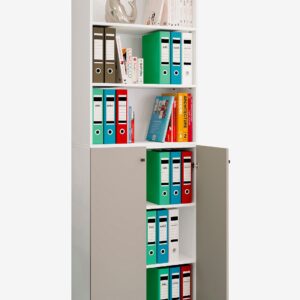 VCM – Vcm Kontorsskåp Lona 2Xl gångjärnsdörrar + hyllplan – Flerfärgad – Skåp – Från Homeroom