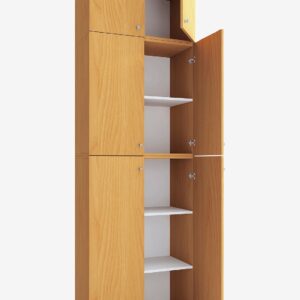 VCM – Vcm Kontorsskåp Lona Xxl gångjärnsdörrar – Med tillbehör – Beige – Skåp – Från Homeroom