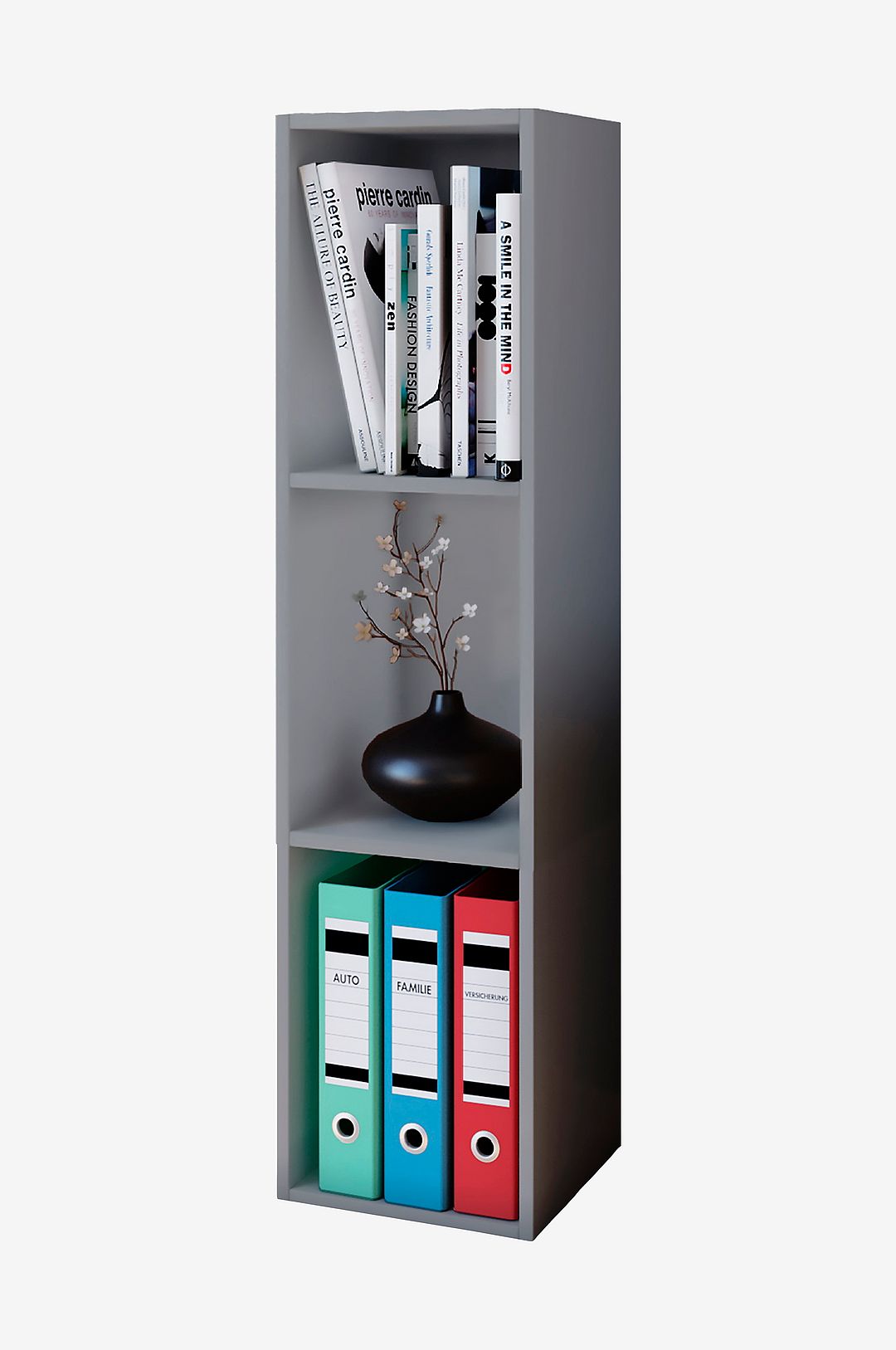 VCM – Vcm Samlingshylla Mendas Maxi – 3 fack – Grå – Skåp – Från Homeroom