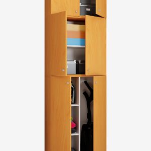 VCM – Vcm Städskåp Lona Xxl gångjärnsdörrar – Med tillbehör – Beige – Skåp – Från Homeroom