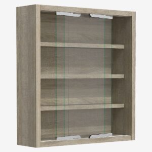 VCM – Vcm Väggvitrinskåp Agisa S – Beige – Skåp – Från Homeroom