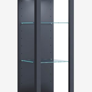 VCM – Vcm Vitrinskåp Glasol M – Grå – Skåp – Från Homeroom