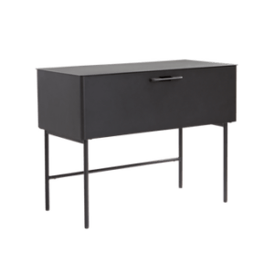 VERNON byrå 35×70 cm Svart
