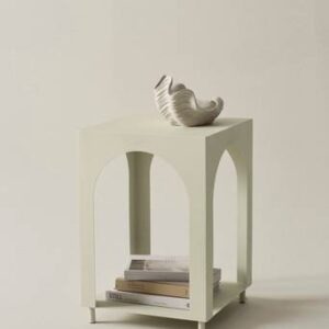 VESTA sidobord 40×40 cm Grå