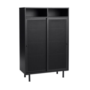 VILDE Skåp 140 Svart