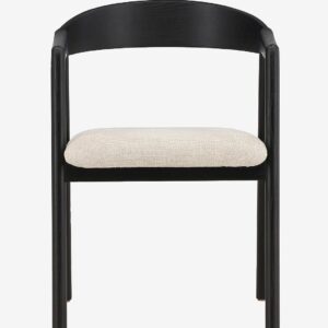 VIND – Långön matstol 2-pack – Svart – Stolar – Från Homeroom