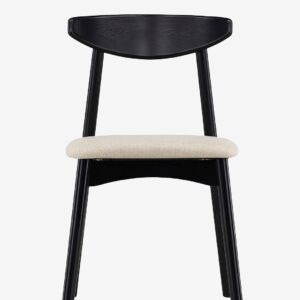 VIND – Ven Matstol 2-pack – Svart – Stolar – Från Homeroom