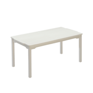 VISBY bord 85×150 cm Vit