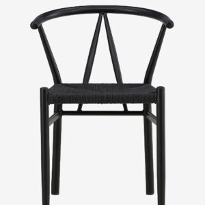 Venture Home – Alfons Matstol – Svart – Stolar – Från Homeroom