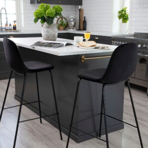 Venture Home – Barstol Penally 2-pack – Svart – Barstolar & pallar – Från Homeroom