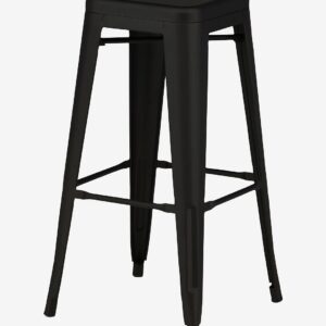Venture Home – Barstol Tempe 4-pack – Svart – Barstolar & pallar – Från Homeroom