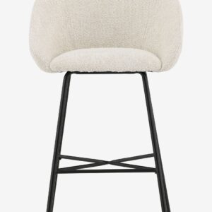 Venture Home – Barstol Velvet 2-pack – Vit – Barstolar & pallar – Från Homeroom