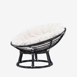 Venture Home – Bonnie fåtölj – Svart – Loungemöbler – Från Homeroom