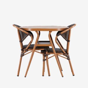 Venture Home – Bordsset Abrantes – Brun – Matgrupper – Från Homeroom