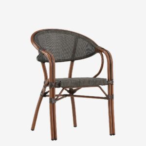 Venture Home – Caféstol Vila 2-pack – Svart – Matstolar – Från Homeroom