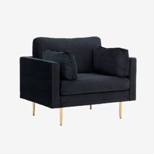 Venture Home – Fåtölj Boel – Svart – Fåtöljer – Från Homeroom
