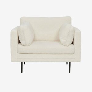 Venture Home – Fåtölj Boel – Vit – Fåtöljer – Från Homeroom