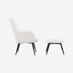 Venture Home – Fåtölj Como – Vit – Fåtöljer – Från Homeroom