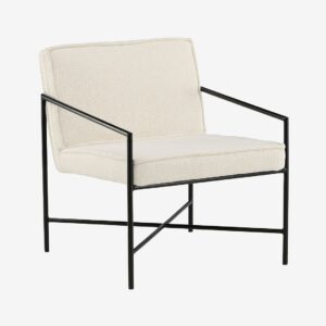 Venture Home – Fåtölj Rakel – Vit – Fåtöljer – Från Homeroom