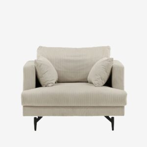 Venture Home – Fåtölj Sofia – Beige – Fåtöljer – Från Homeroom