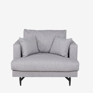 Venture Home – Fåtölj Sofia – Grå – Fåtöljer – Från Homeroom