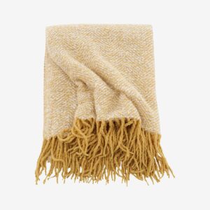 Venture Home – Filt Toby – Gul – Filtar & plädar – Från Homeroom