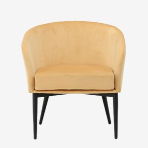 Venture Home – Fluffig fåtölj – Gul – Fåtöljer – Från Homeroom