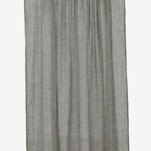 Venture Home – Gardin Elena med kanallängder 2-pack – Grå – Kanallängder – Från Homeroom