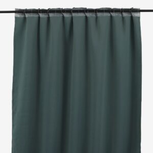 Venture Home – Gardin Evelyn med multiband 2-pack – Blå – Kanallängder – Från Homeroom